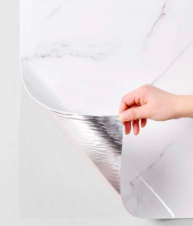 Rollo Autoadherible de Mármol PVC