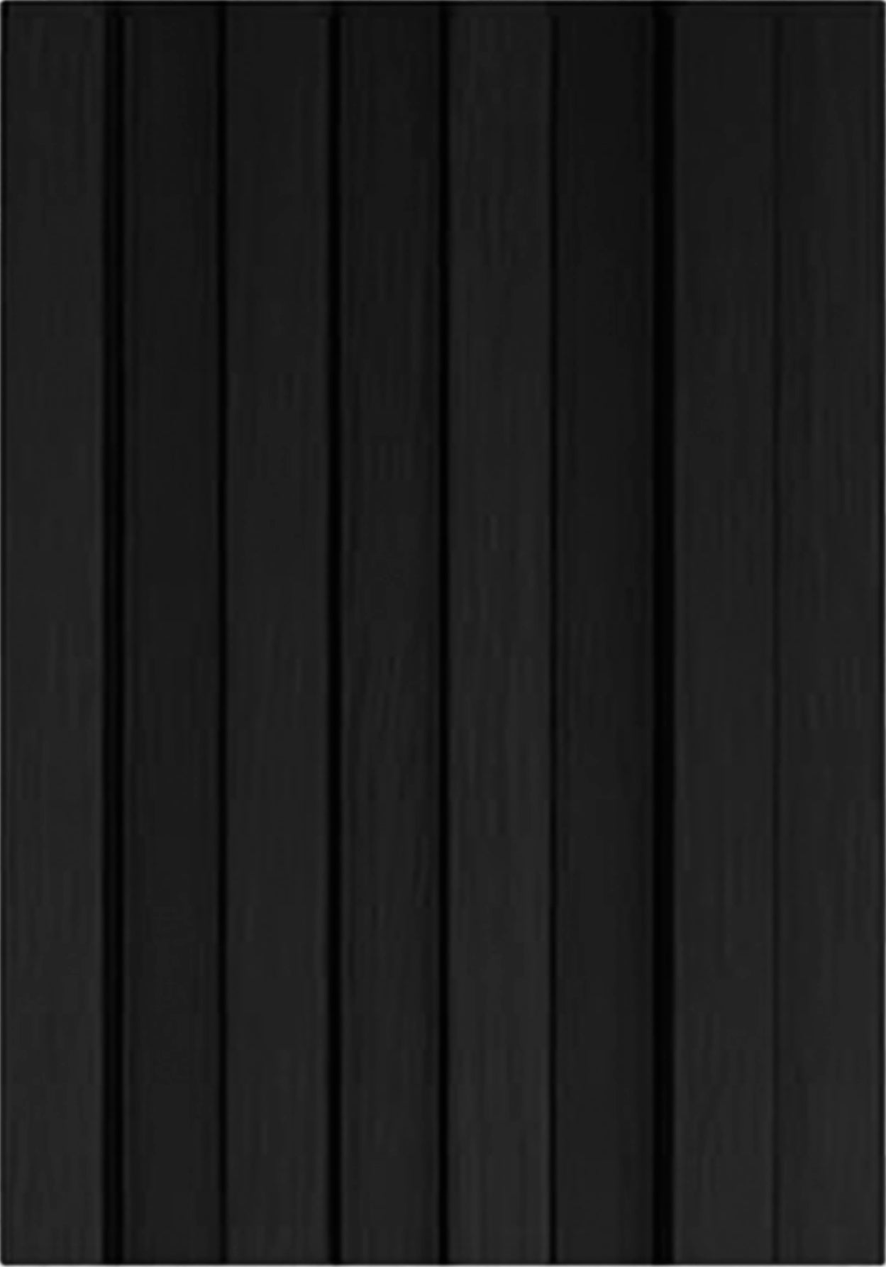 Caja de Lambrin WPC Color Negro - 16 paneles
